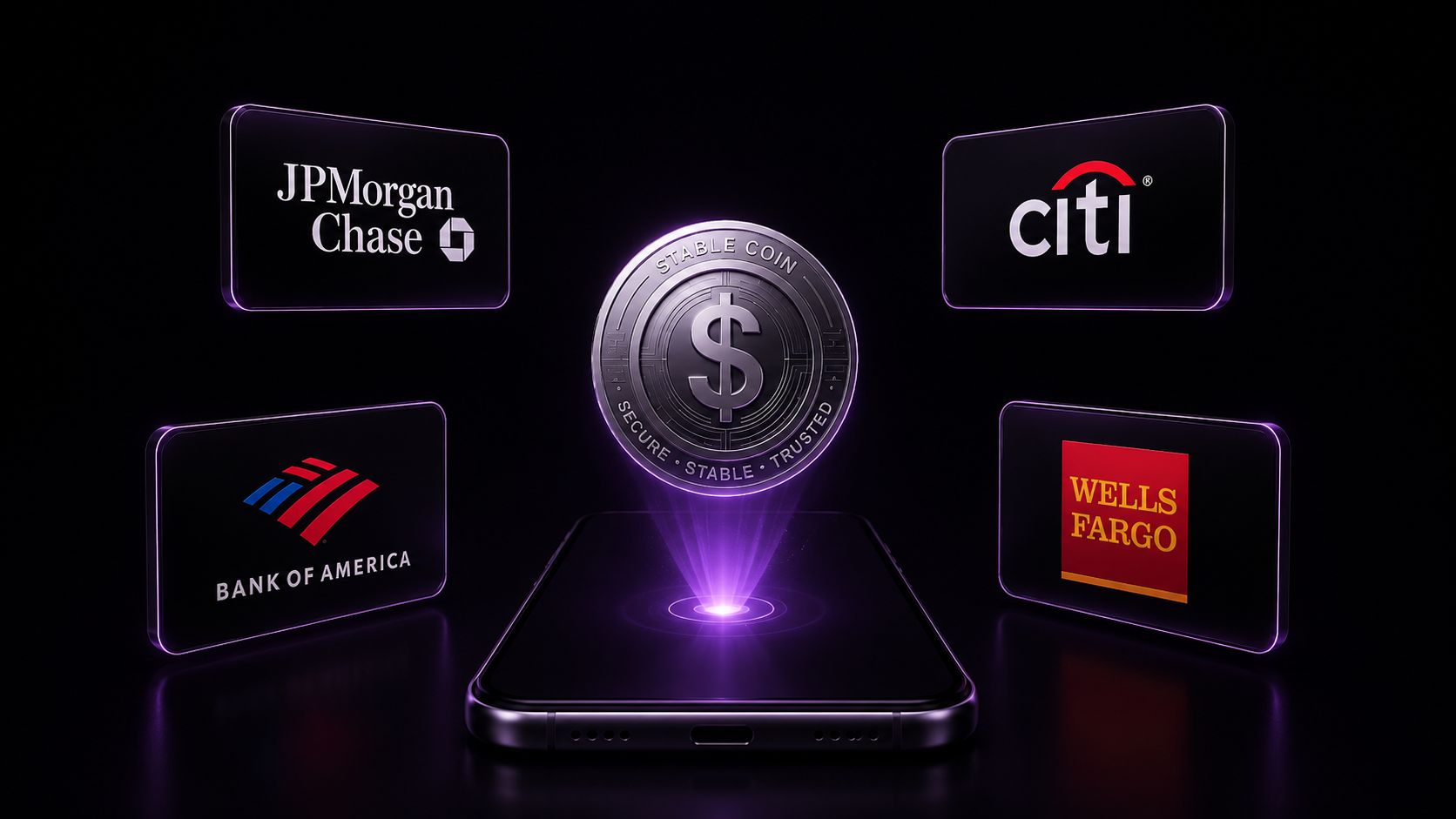 Los bancos no quieren quedarse fuera de la tokenización del dinero. 